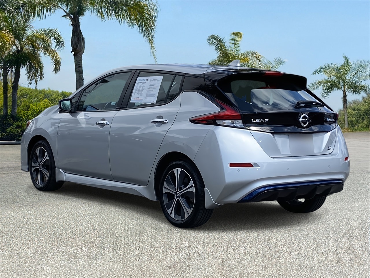 Certified 2022 Nissan LEAF SL Plus with VIN 1N4BZ1DV7NC553055 for sale in Cerritos, CA