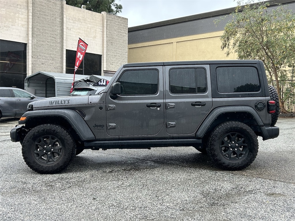 Used 2021 Jeep Wrangler Unlimited Willys SUV
