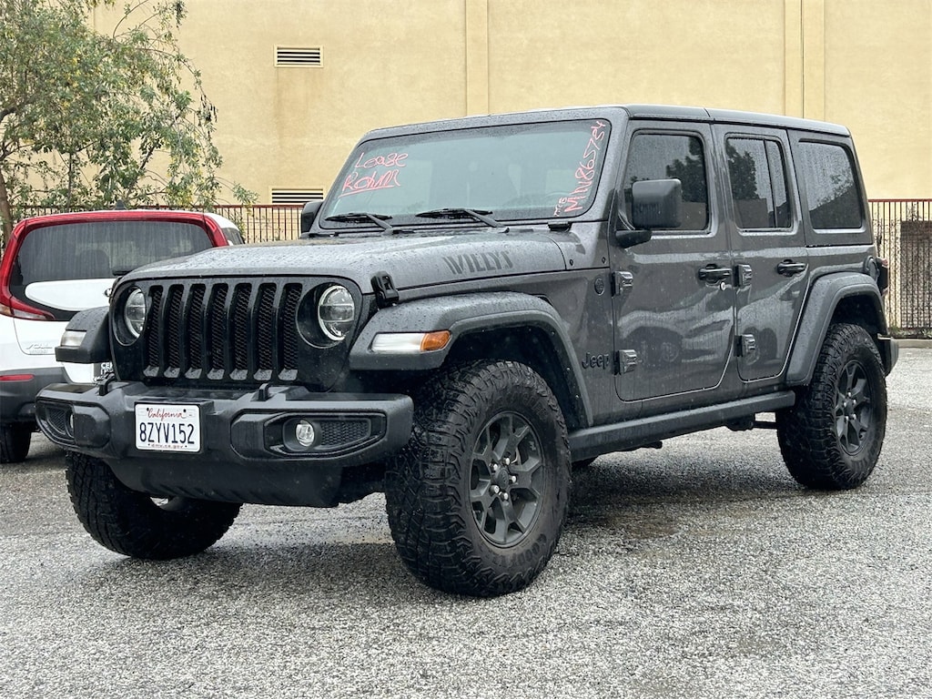 Used 2021 Jeep Wrangler Unlimited Willys SUV