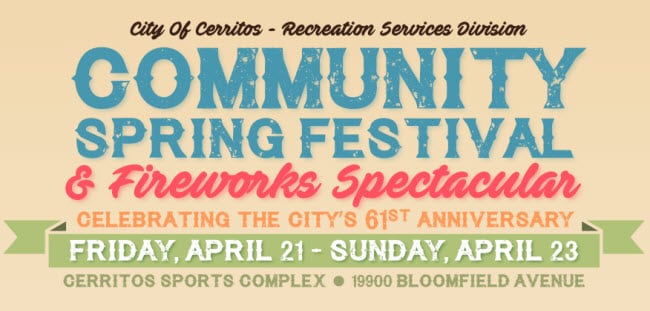 Cerritos Spring Festival & Fireworks Spectacular
