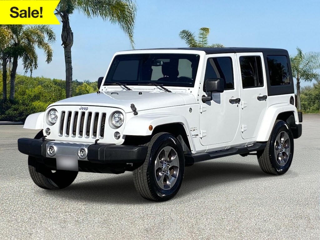 Used 2018 Jeep Wrangler JK Unlimited Sahara SUV