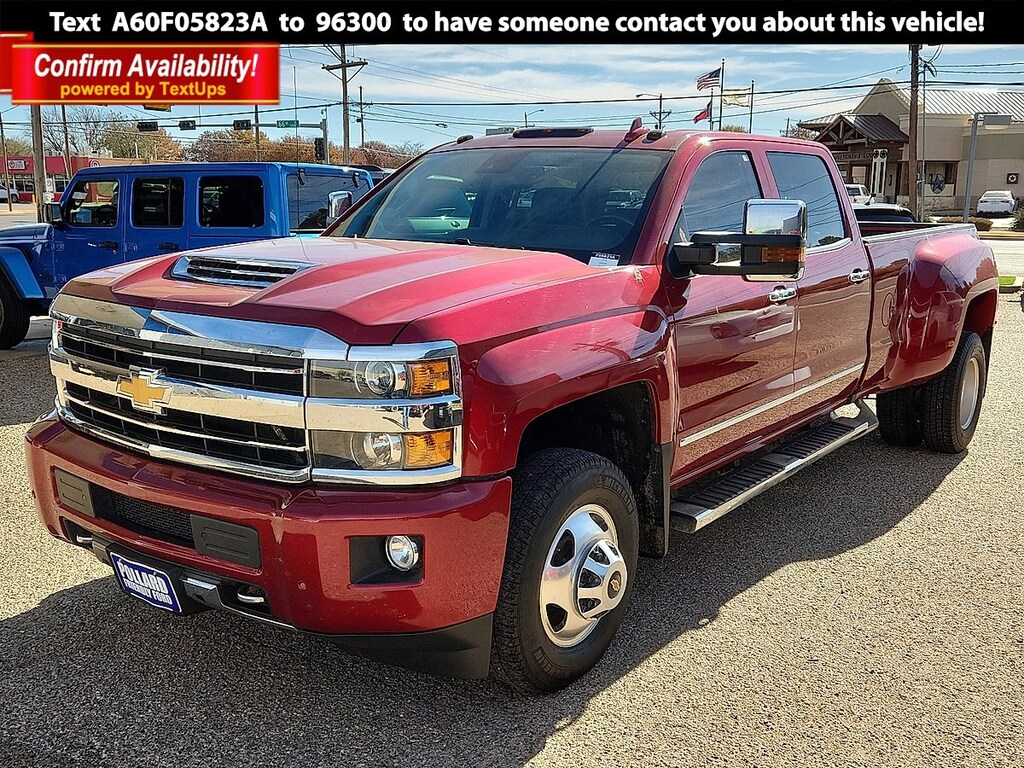 Used 2018 Chevrolet Silverado 3500HD High Country Truck Crew Cab