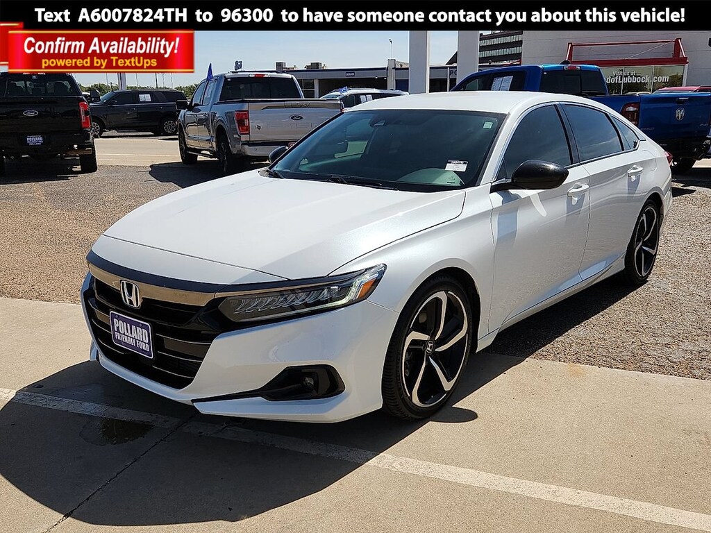 Used 2022 Honda Accord Sport 1.5T Sedan