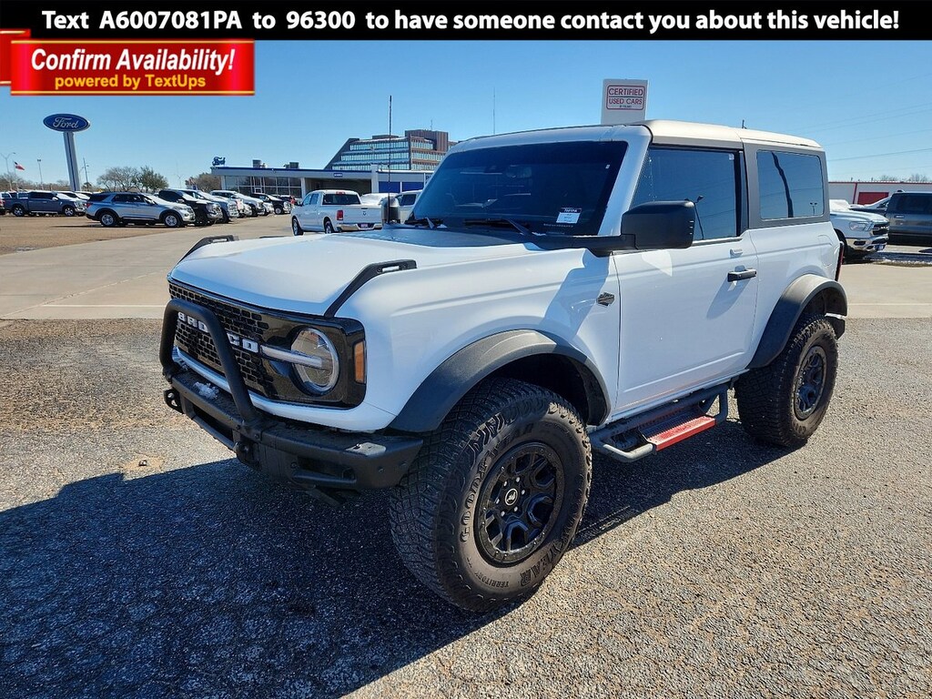 Used 2022 Ford Bronco For Sale at Certified Used Cars by Pollard VIN