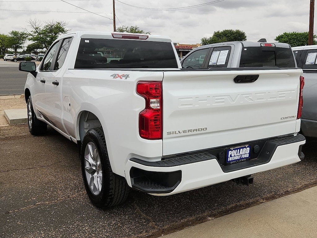Used 2022 Chevrolet Silverado 1500 Custom Truck Double Cab