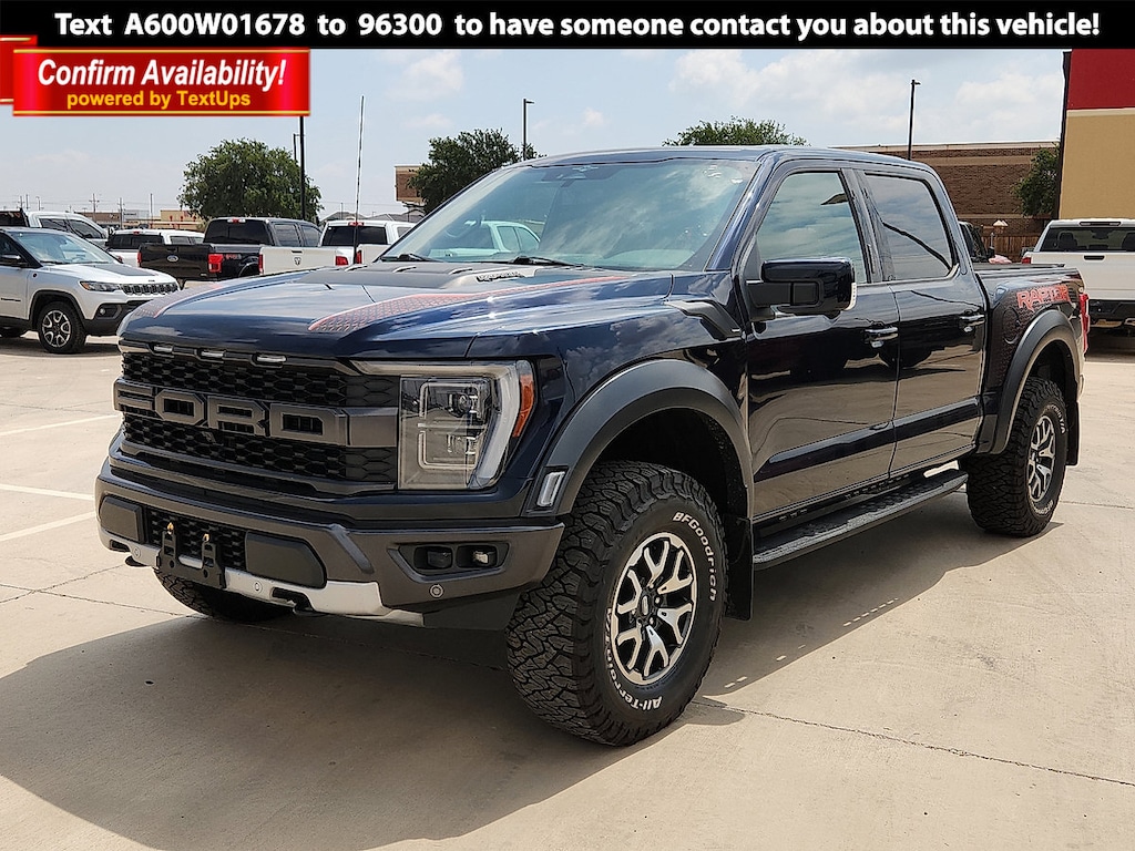 Certified 2023 Ford F-150 Raptor Truck SuperCrew Cab