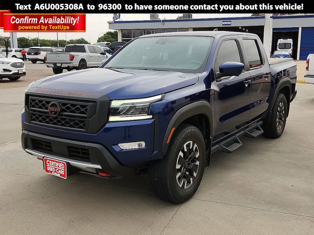Certified 2022 Nissan Frontier PRO-4X Truck Crew Cab
