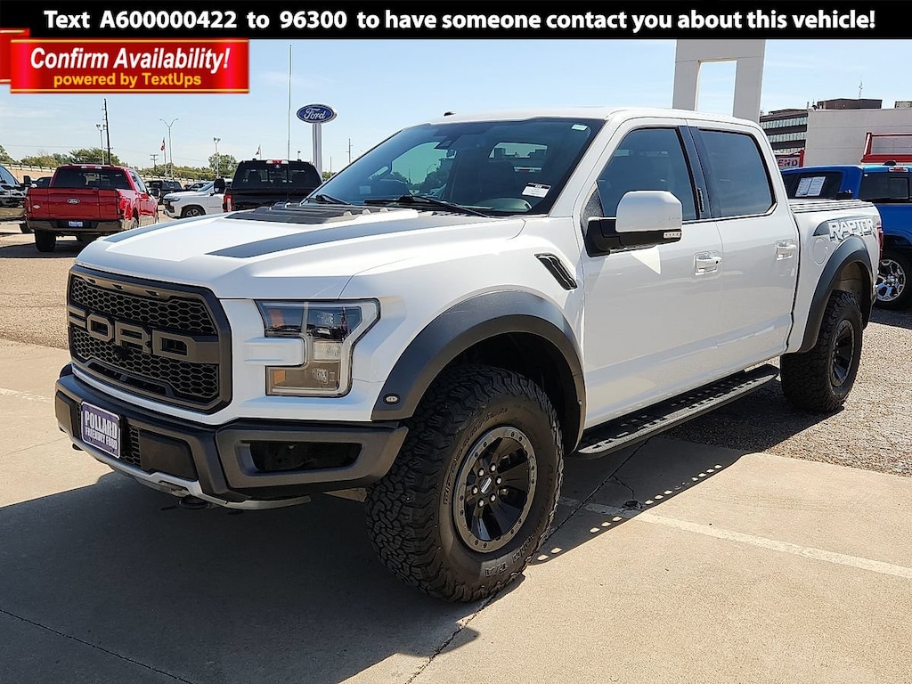 Used 2018 Ford F-150 Raptor Truck SuperCrew Cab
