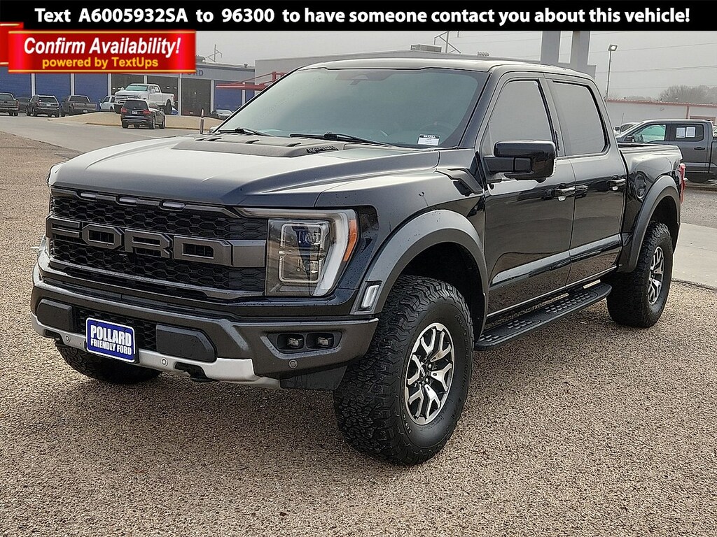 Used 2023 Ford F-150 Raptor Truck SuperCrew Cab