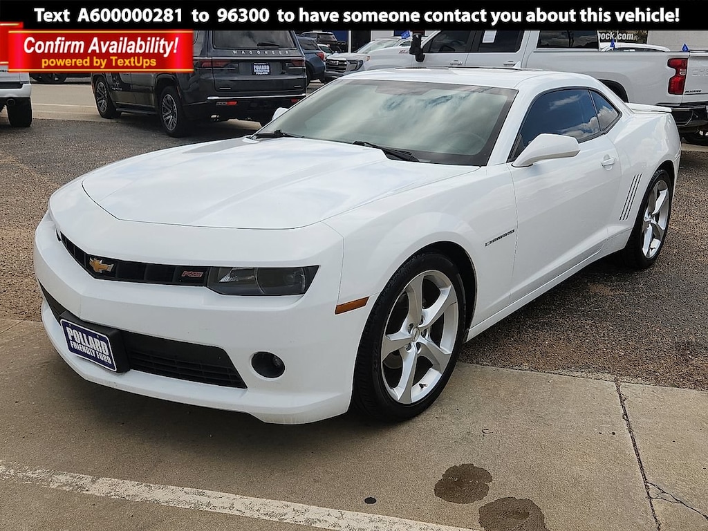 Used 2015 Chevrolet Camaro LT w/1LT Coupe