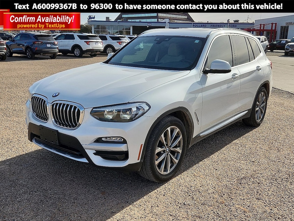 Used 2019 BMW X3 xDrive30i SUV