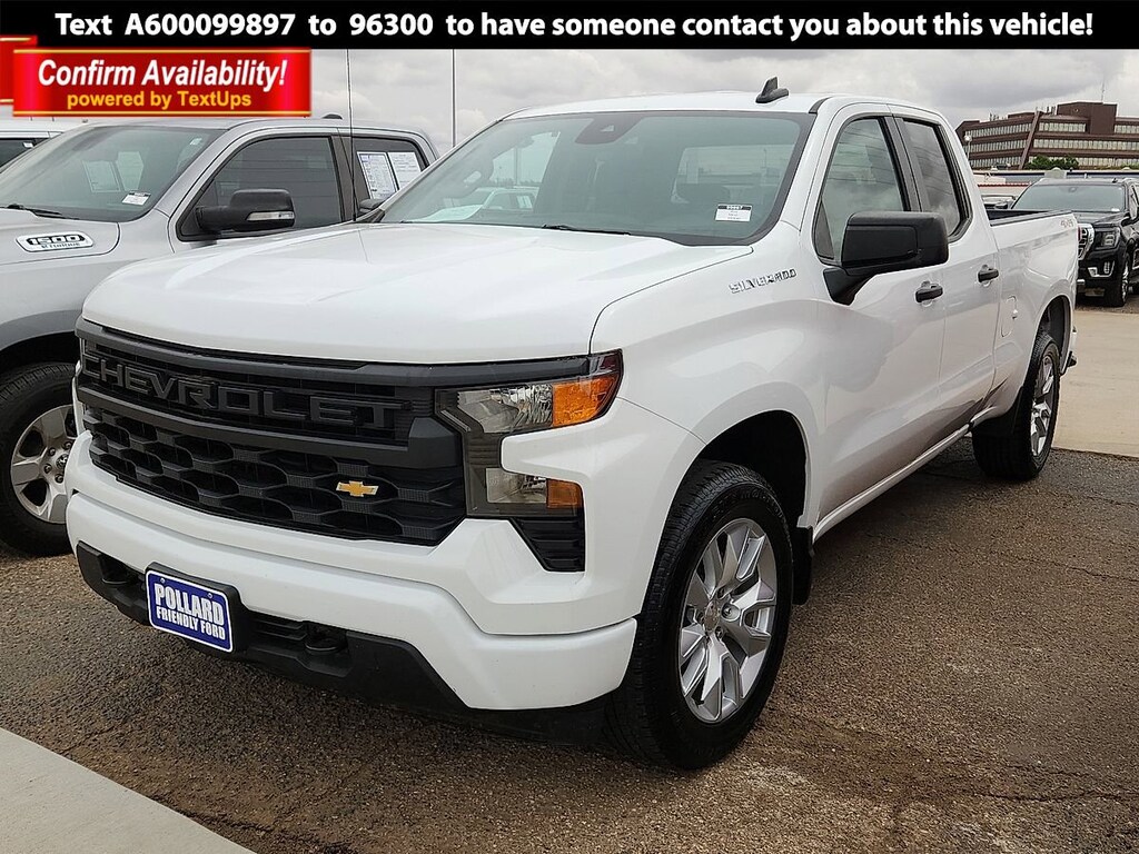 Used 2022 Chevrolet Silverado 1500 Custom Truck Double Cab