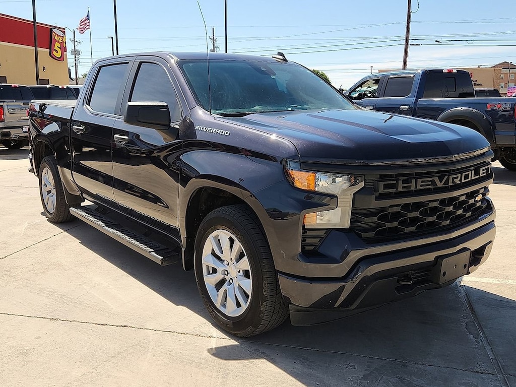 Used 2023 Chevrolet Silverado 1500 Custom Truck Crew Cab