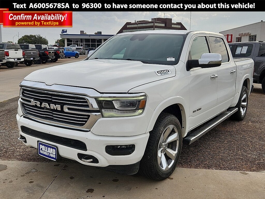 Used 2021 Ram 1500 Laramie Truck Crew Cab