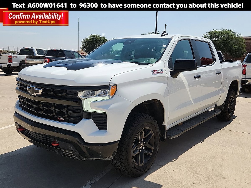 Used 2024 Chevrolet Silverado 1500 LT Trail Boss Truck Crew Cab