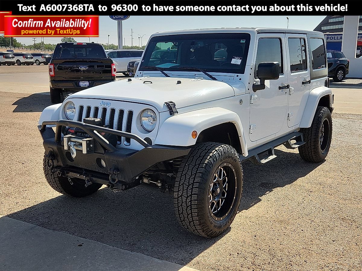 2017 Jeep Wrangler Sahara's photo