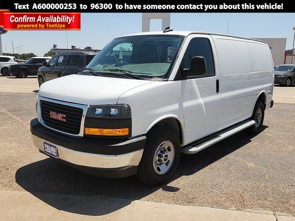 Used 2024 GMC Savana 2500 Work Van Van Cargo Van