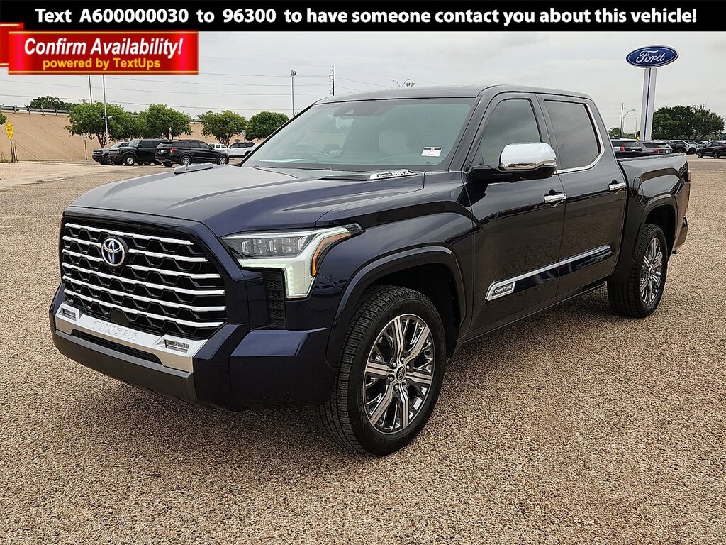 Used 2023 Toyota Tundra Hybrid Capstone Truck CrewMax