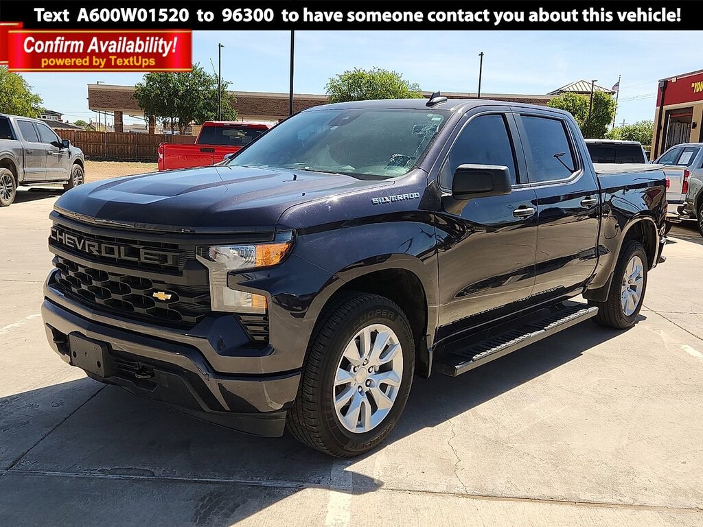 Used 2023 Chevrolet Silverado 1500 Custom Truck Crew Cab