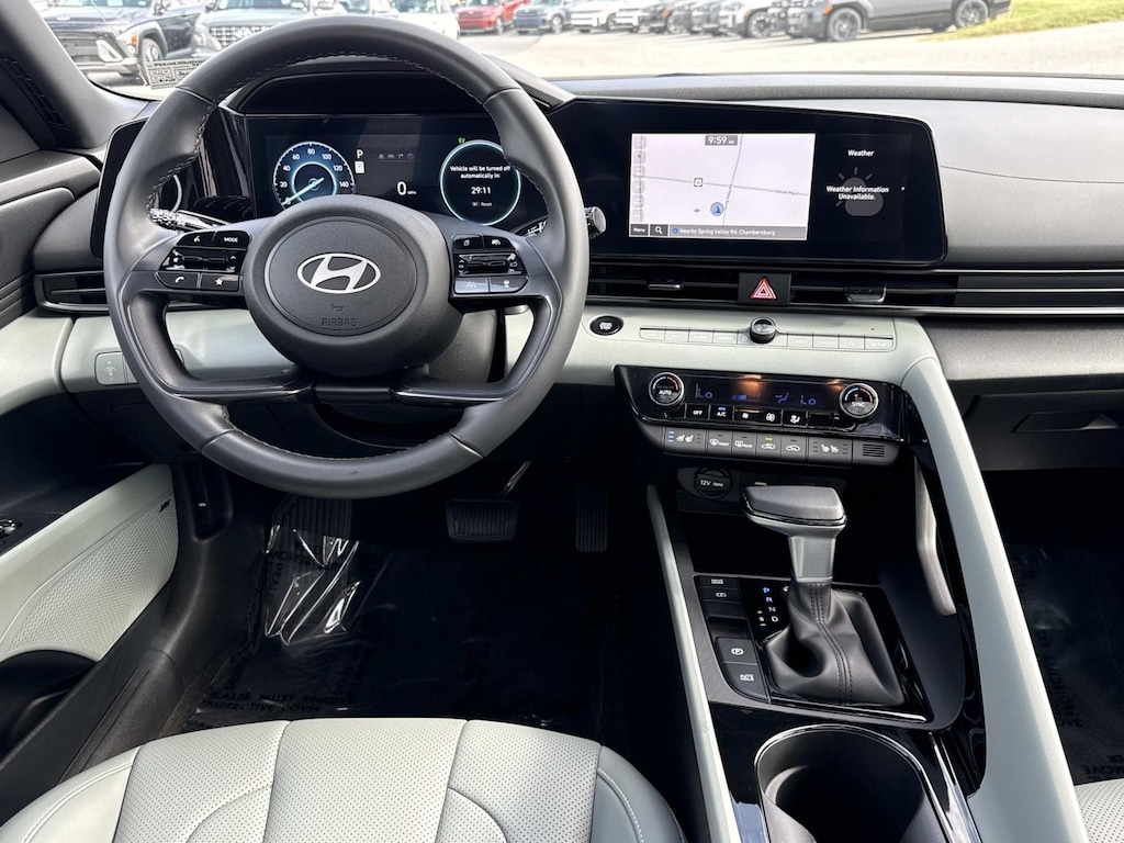 Certified 2025 Hyundai Elantra Hybrid Limited Sedan
