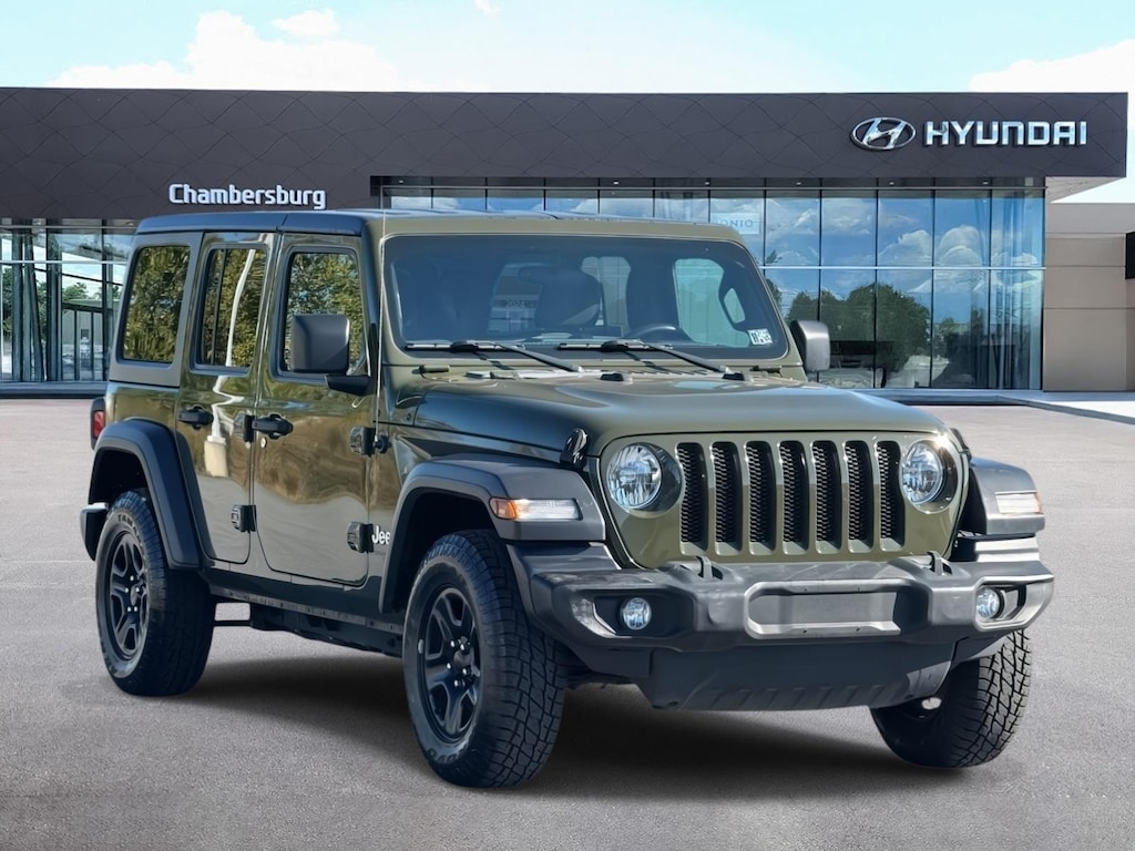 Used 2021 Jeep Wrangler Unlimited Sport SUV