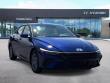 New 2025 Hyundai Elantra Hybrid Blue Sedan