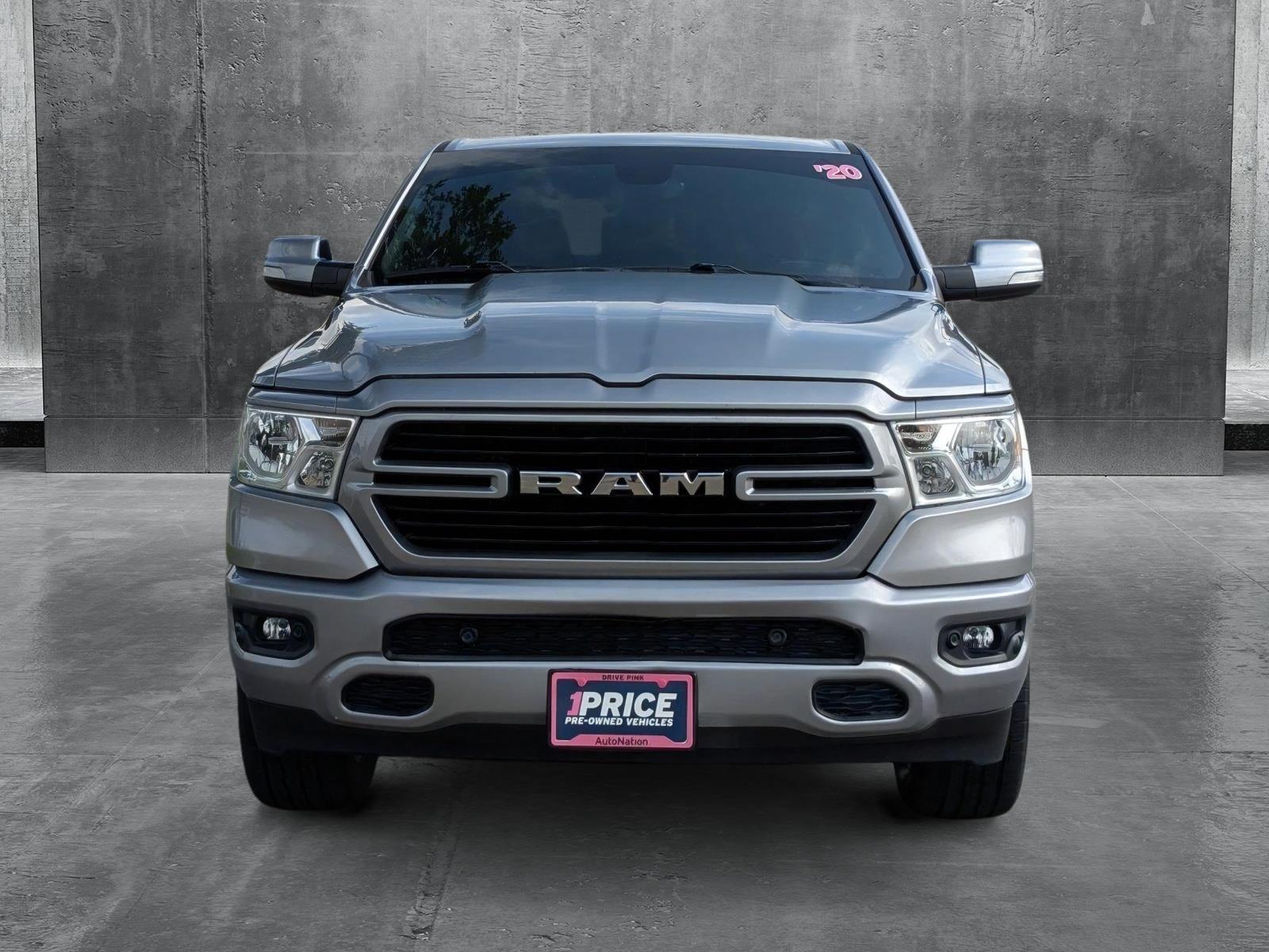 Used 2020 RAM Ram 1500 Pickup Big Horn/Lone Star with VIN 1C6RREFT1LN237574 for sale in League City, TX