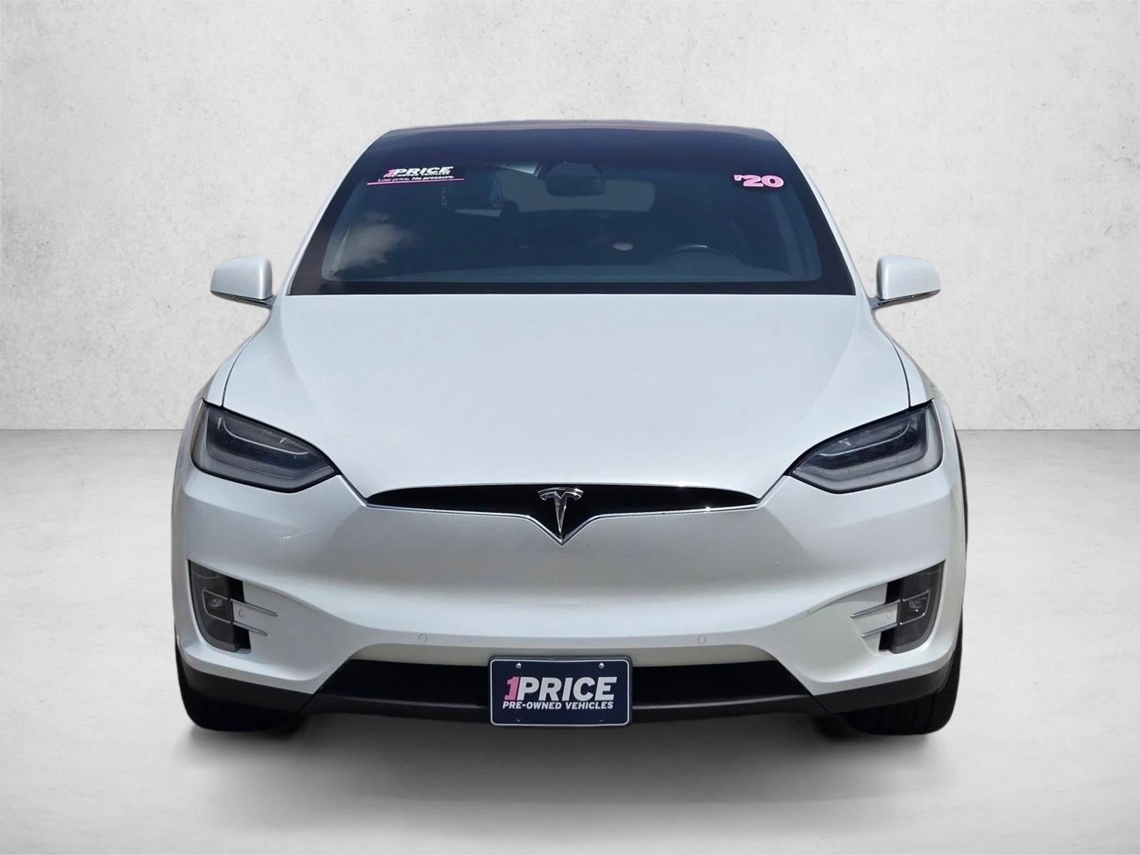 Used 2020 Tesla Model X Long Range with VIN 5YJXCDE28LF241463 for sale in League City, TX