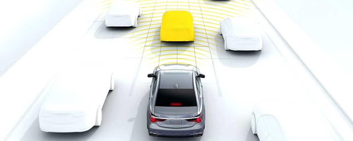 Acura Adaptive Cruise Control Demonstration