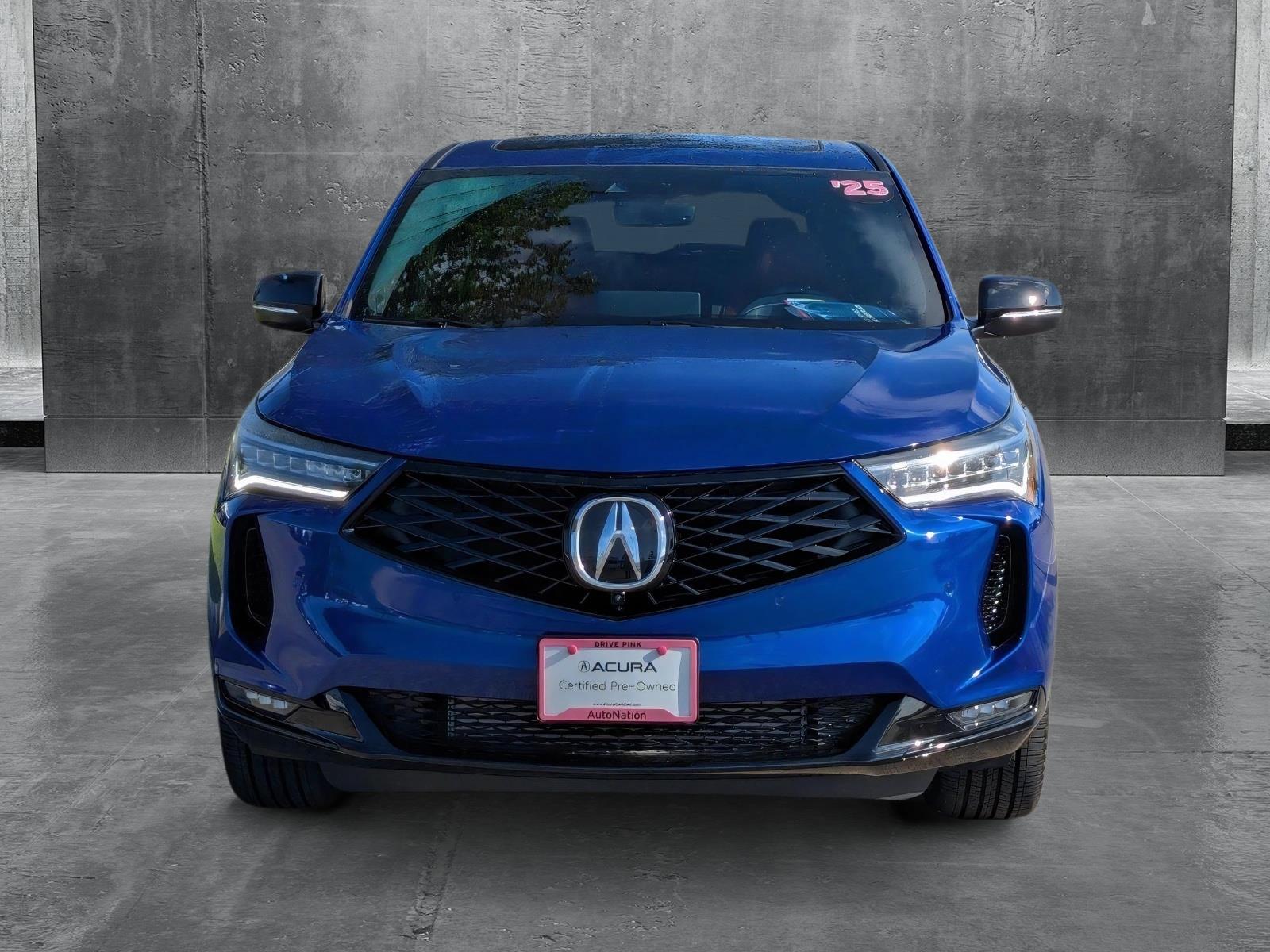 Certified 2025 Acura RDX A-Spec w/ Advance Package with VIN 5J8TC2H82SL001597 for sale in League City, TX