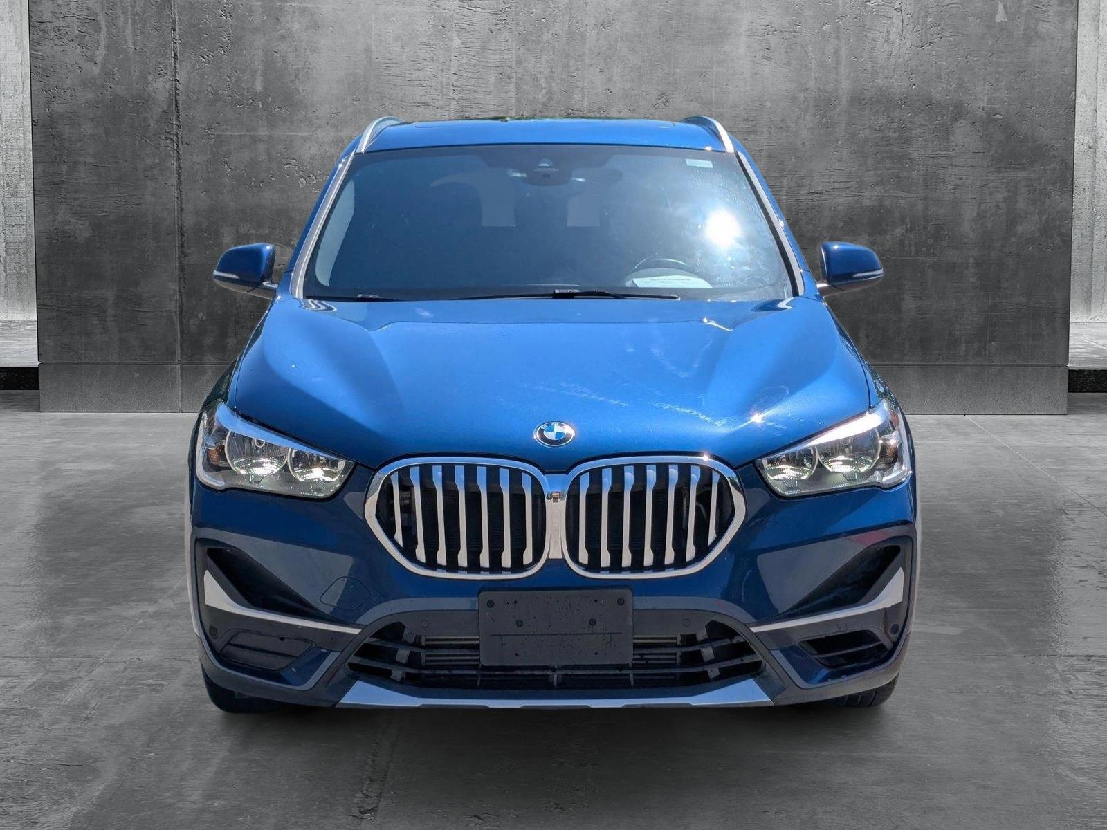 Used 2021 BMW X1 28i with VIN WBXJG7C06M5U27599 for sale in League City, TX