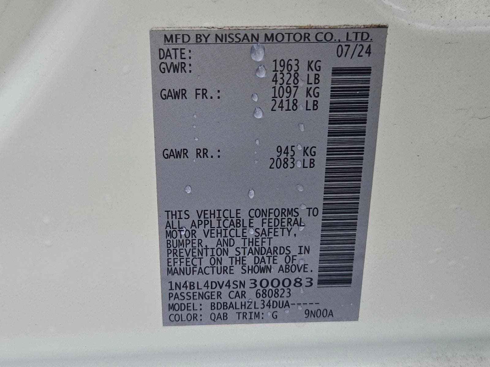 2025 Nissan Altima SV - Photo 22