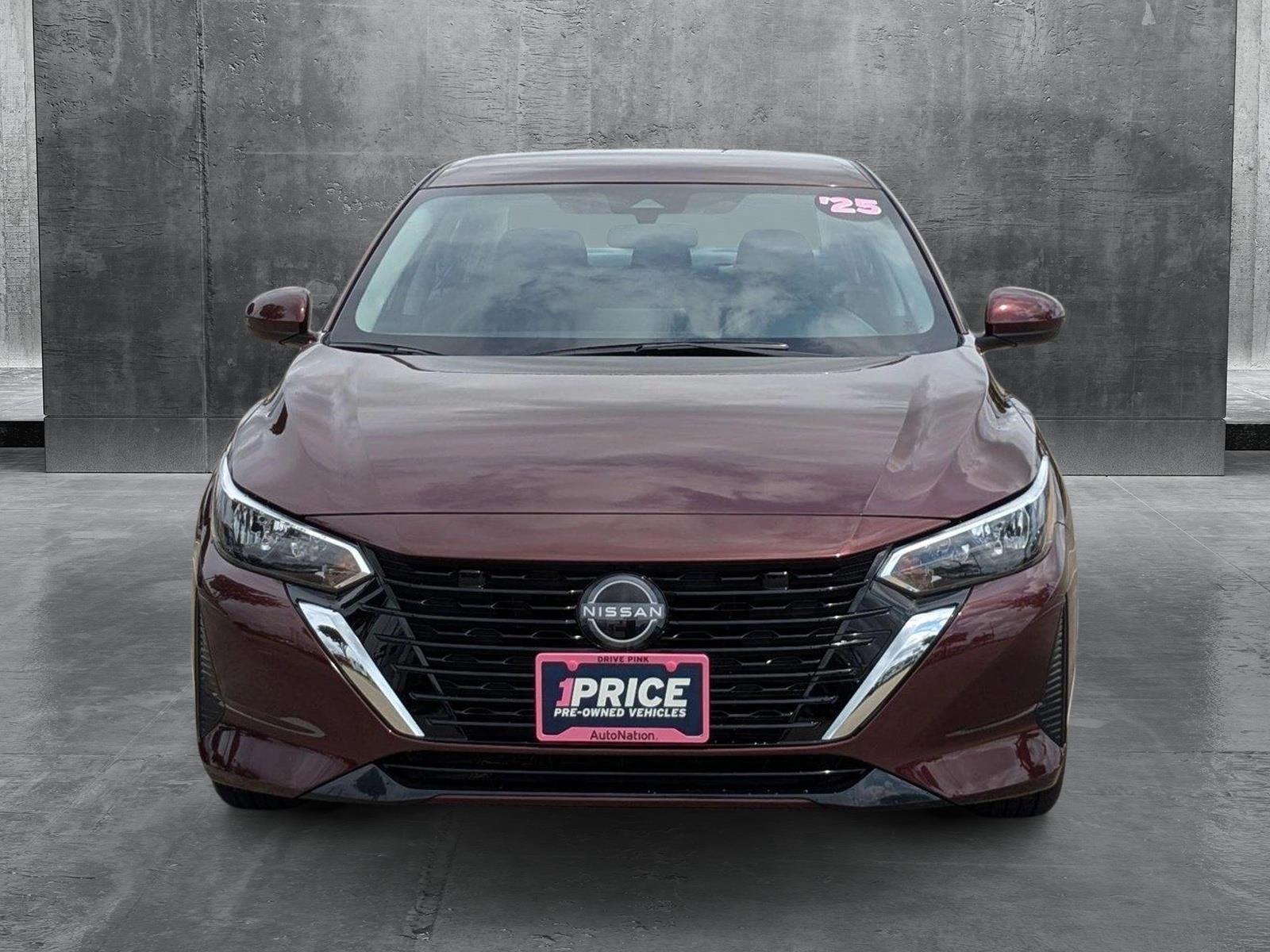 Used 2025 Nissan Sentra SV with VIN 3N1AB8CV9SY287421 for sale in League City, TX