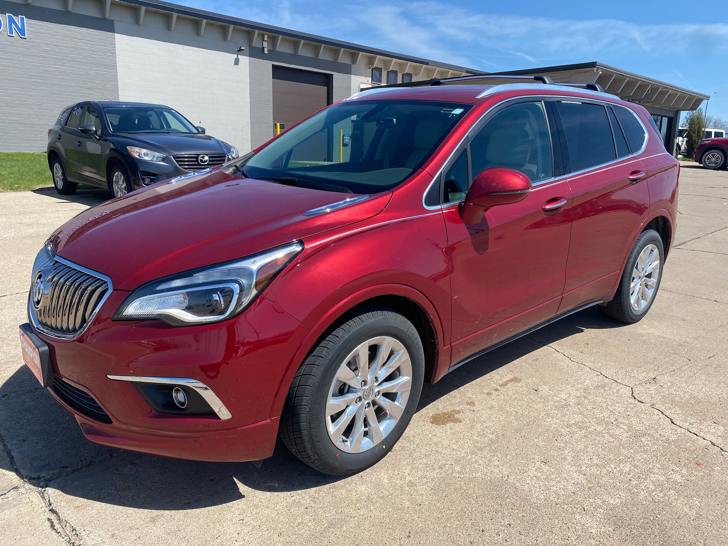 Used 2018 Buick Envision Essence with VIN LRBFX2SA4JD001412 for sale in Carroll, IA