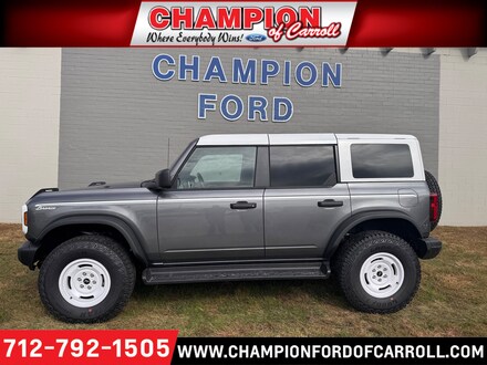 Featured New 2025 Ford Bronco Heritage Edition Heritage Edition  Advanced 4x4 for Sale in Carroll, IA