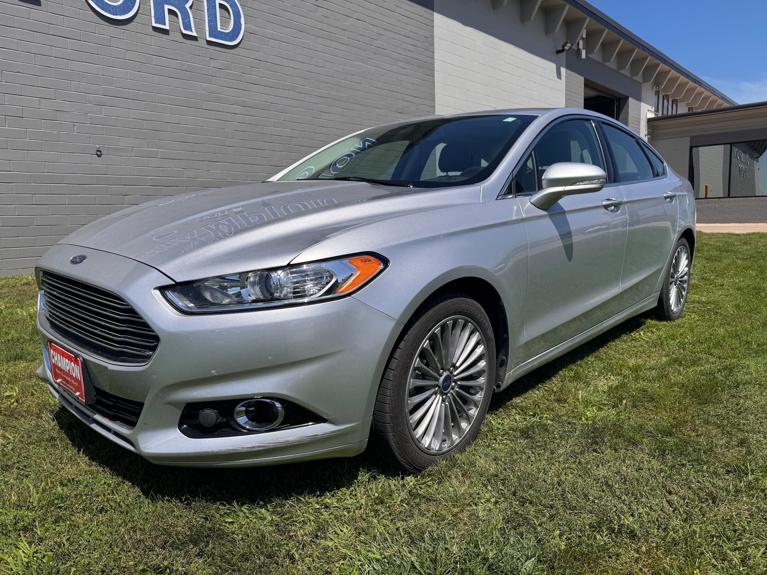 Used 2016 Ford Fusion Titanium with VIN 3FA6P0K90GR304365 for sale in Carroll, IA