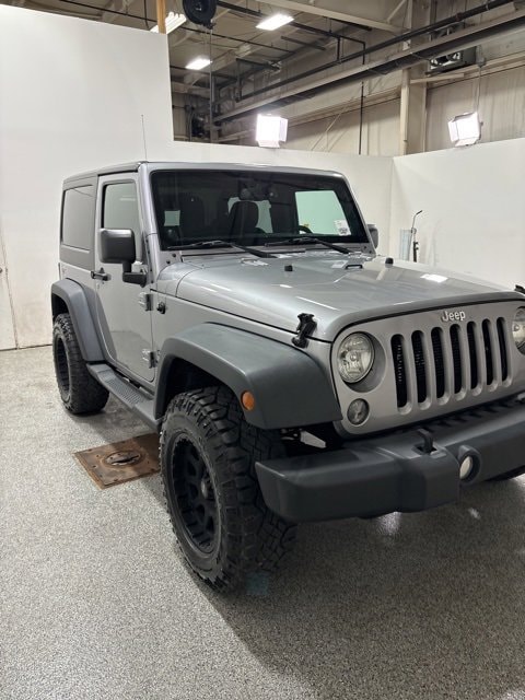 Used 2014 Jeep Wrangler Sport with VIN 1C4AJWAG6EL323443 for sale in Avon, IN