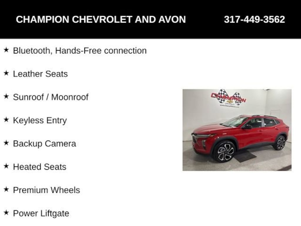 New 2026 Chevrolet Trax 2RS SUV