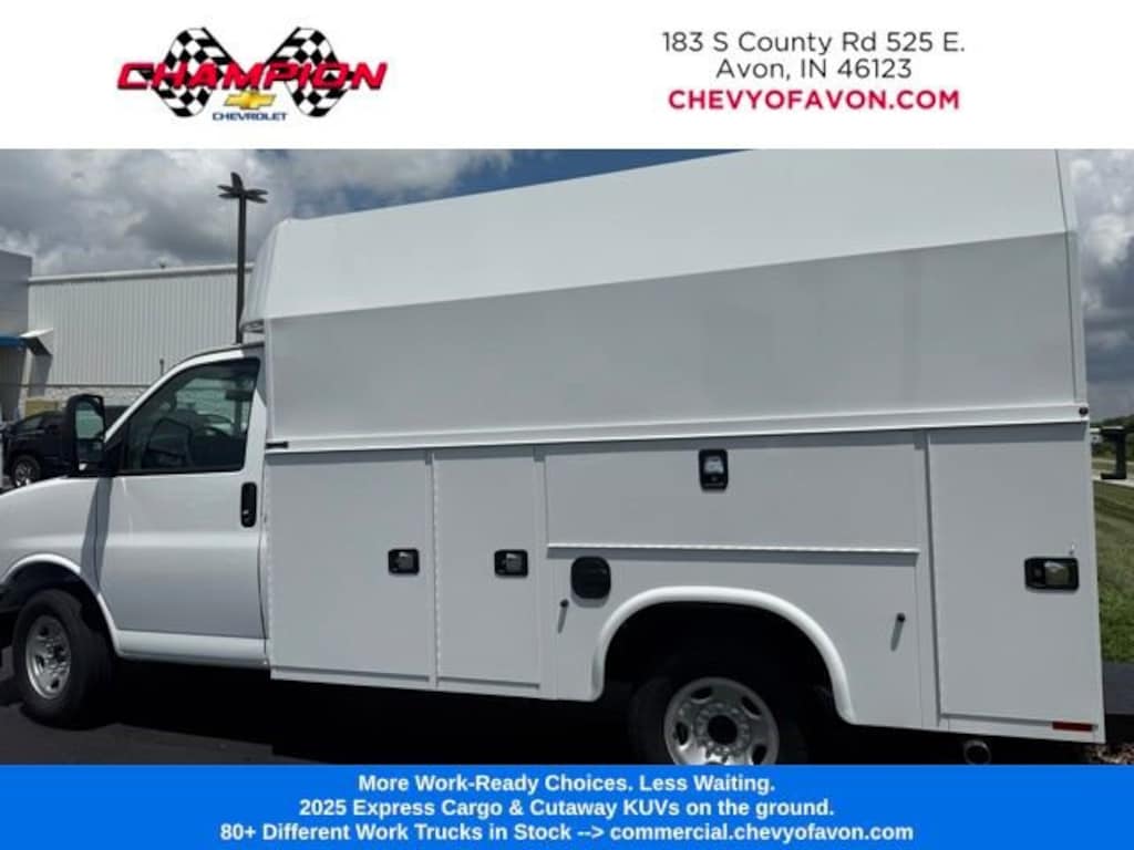 New 2025 Chevrolet Express Cutaway 3500 1WT Cutaway Van