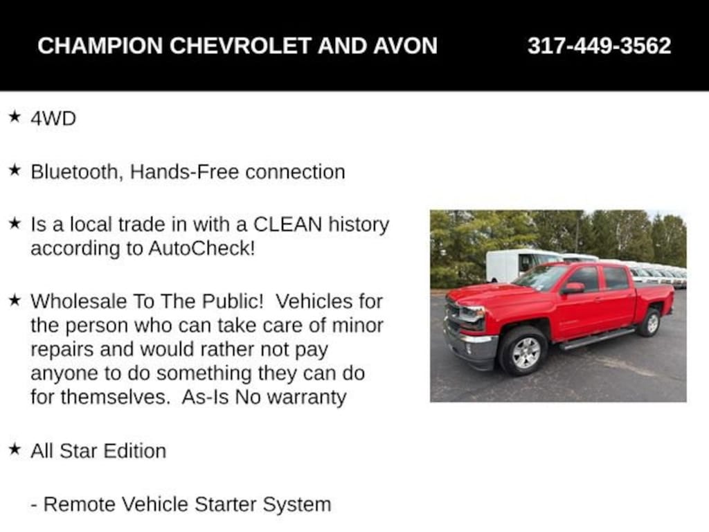 Used 2018 Chevrolet Silverado 1500 LT Truck