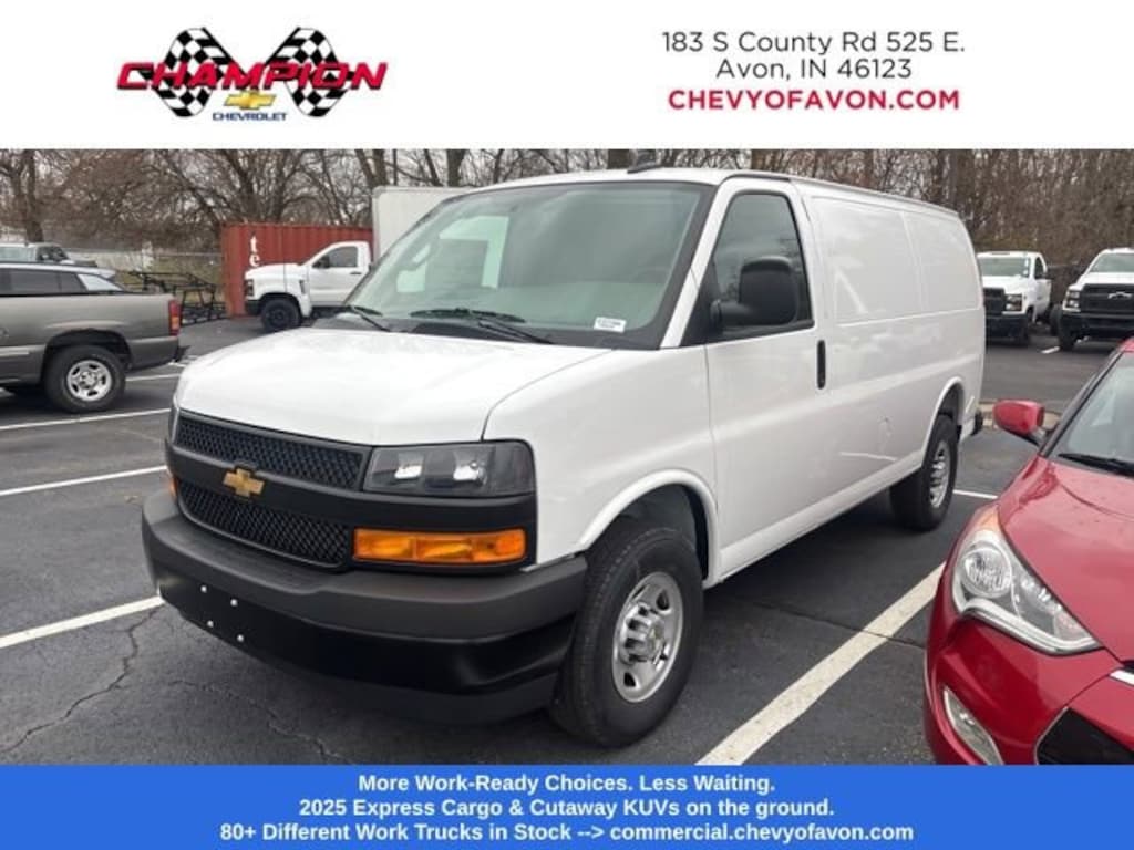 New 2025 Chevrolet Express Cargo 2500 WT Van