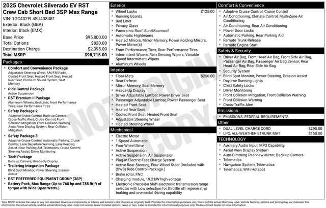 2025 Chevrolet Silverado EV RST - Photo 73