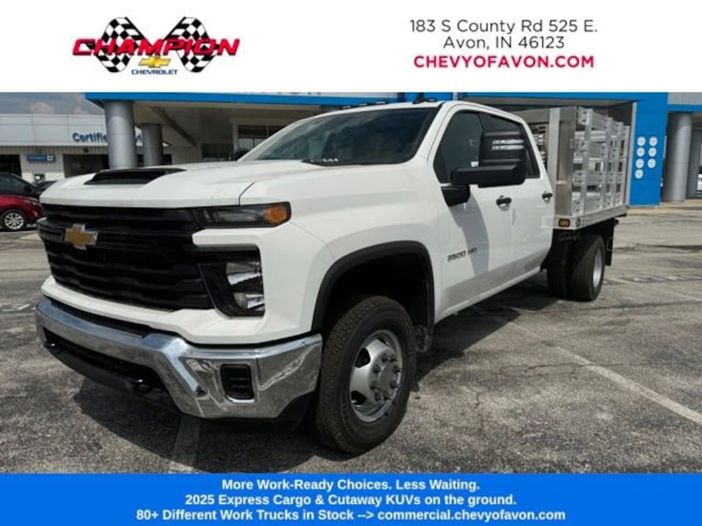 New 2024 Chevrolet Silverado 3500 HD Chassis Cab Work Truck Truck