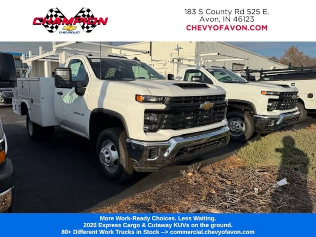 New 2025 Chevrolet Silverado 3500 HD Chassis Cab Work Truck Truck