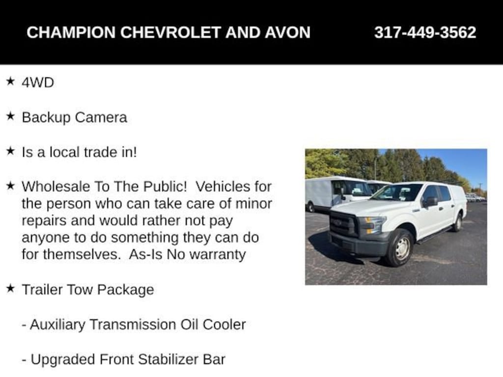 Used 2015 Ford F-150 XLT