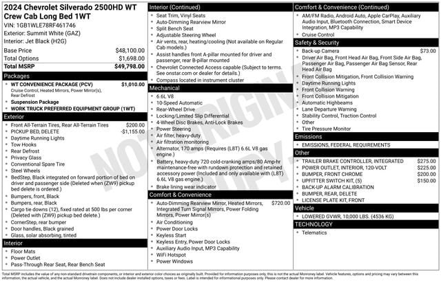 2024 Chevrolet Silverado 2500 HD Work Truck - Photo 23