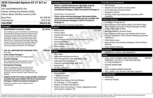 2025 Chevrolet Equinox EV LT - Photo 70