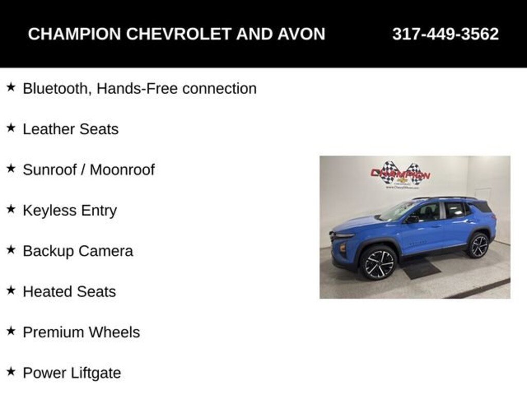 New 2026 Chevrolet Equinox RS SUV