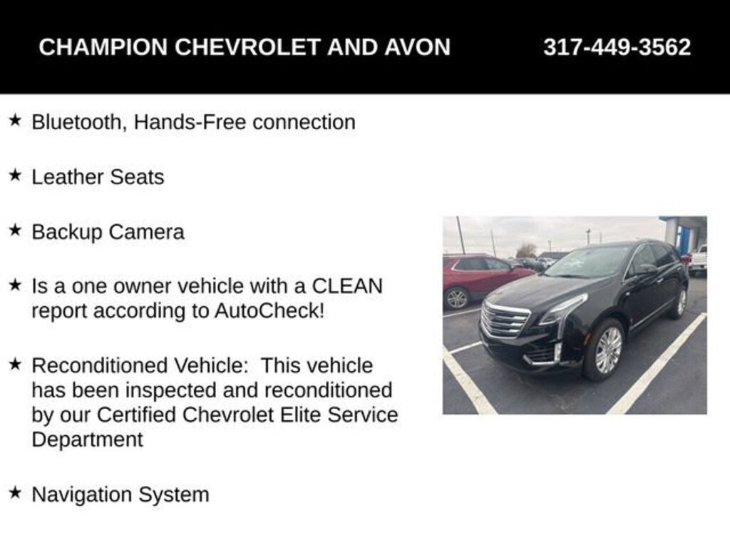 Used 2019 CADILLAC XT5 Premium Luxury FWD SUV