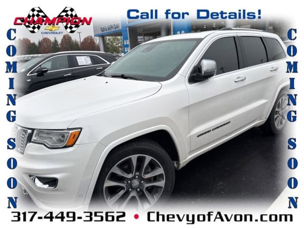Used 2017 Jeep Grand Cherokee Overland